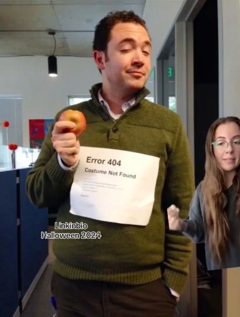 TikToker deler ideer til Halloween-kostumer i sidste øjeblik.