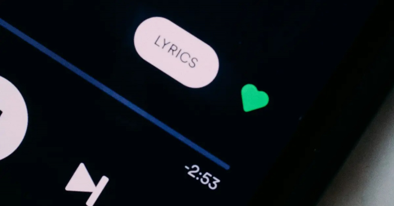 Spotify-näyttö