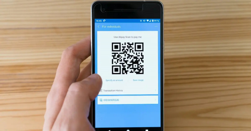โทรศัพท์ด้วยรหัส QR