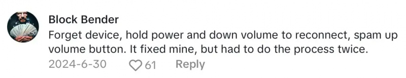   Reageer op TikTok en vraag waarom Beats witte lichten laten knipperen.