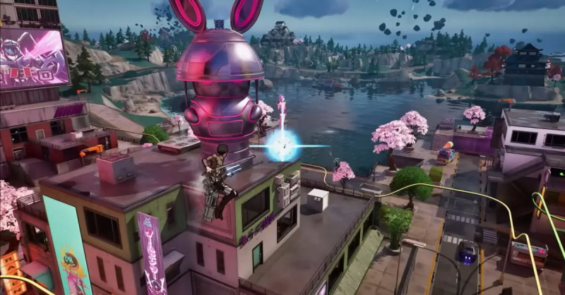 Jogabilidade do Fortnite Honor