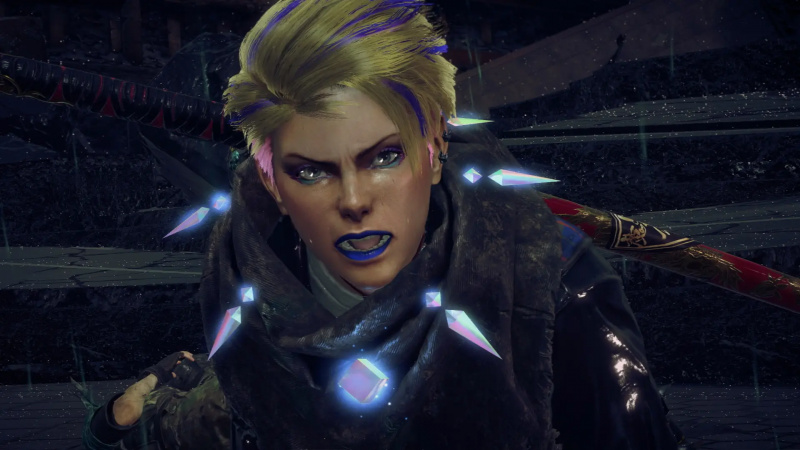 Fialová dovnitř'Bayonetta 3'