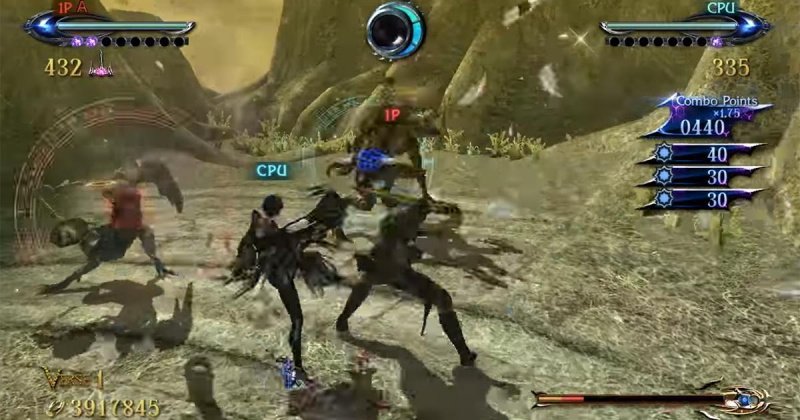 Отметить кульминацию в'Bayonetta 2'