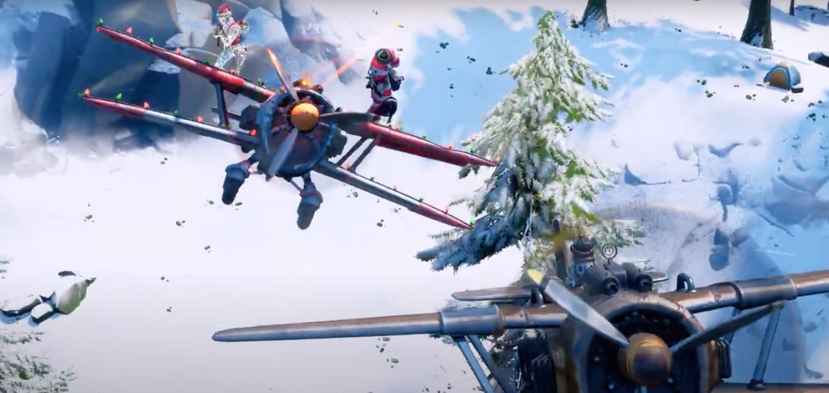 Jogadores 'Fortnite' mapearam onde todos os aviões estão na 'Operação Snowdown'