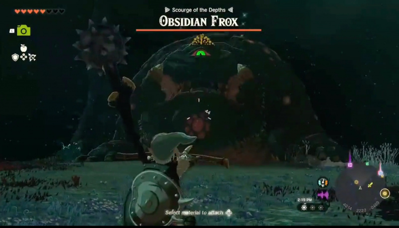 Zorro de obsidiana en'Tears of the Kingdom'