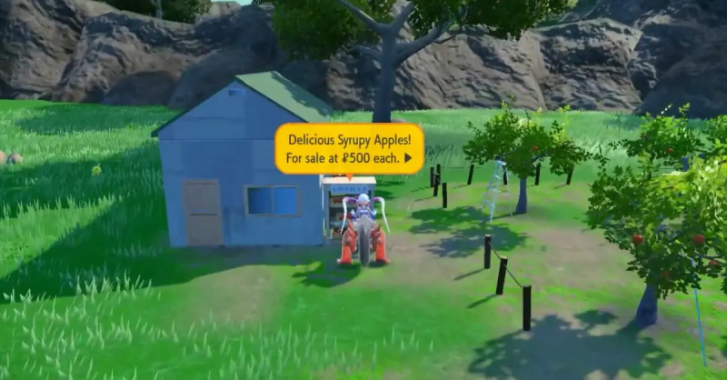 'Pokémon Scarlet & Violet'de Applin'i Dipplin'e Dönüştürmek İçin Şuruplu Elmaya İhtiyacınız Olacak