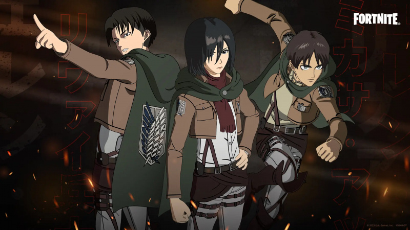 'Attack on Titan' in 'Fortnite'