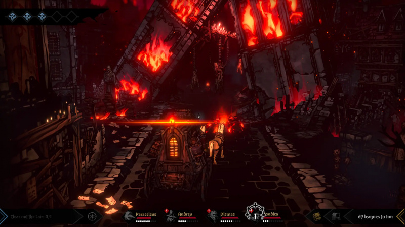 „Darkest Dungeon II“ apžvalga: viena pragaro kelionių knyga knygoms