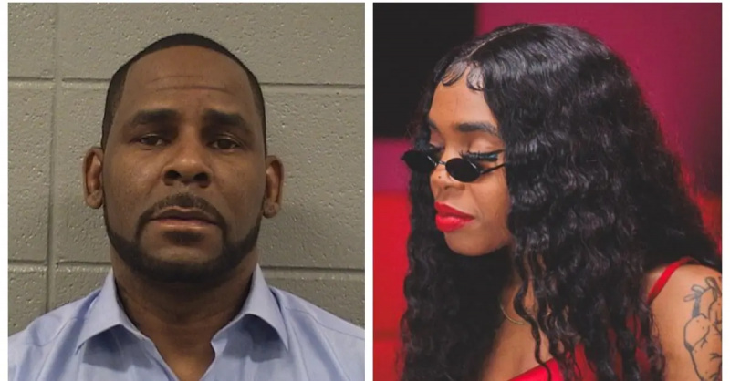  (L-R): foto segnaletica di R. Kelly; Buku Abi