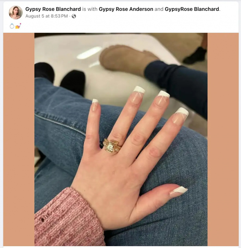sigøynerrose blanchard forlovelsesring