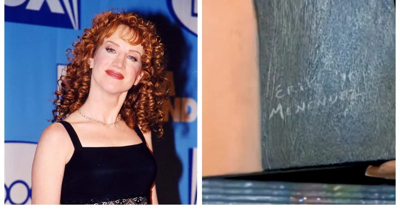 Komedian Kathy Griffin Memiliki Potret Dirinya yang Dilukis oleh Erik Menendez