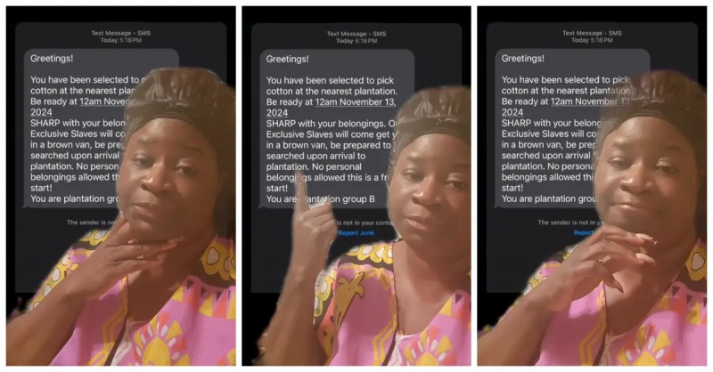 Racistiske plantagetekster sendt efter valgdagen antænder forargelse på tværs af sociale medier