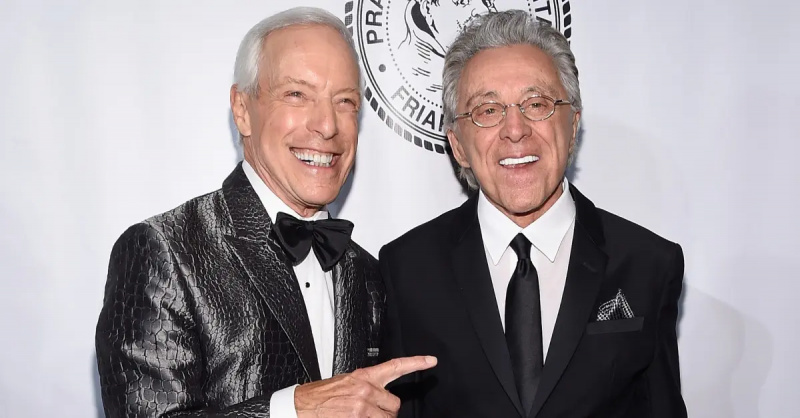  Jerry Blavat e Frankie Valli nel 2014.