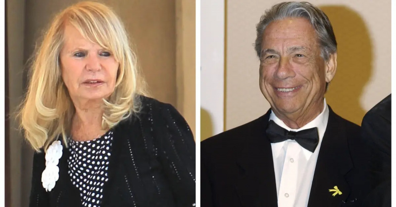 (De izquierda a derecha): Shelly Sterling y Donald Sterling