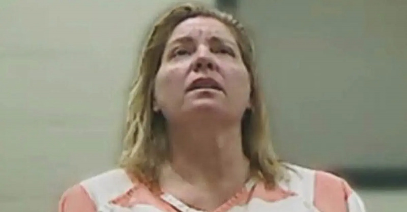 Photo de Jodi Hildebrandt prise après son arrestation