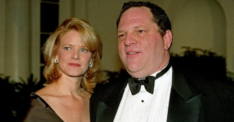 Harvey Weinstein dengan istri pertamanya, Eve Chilton