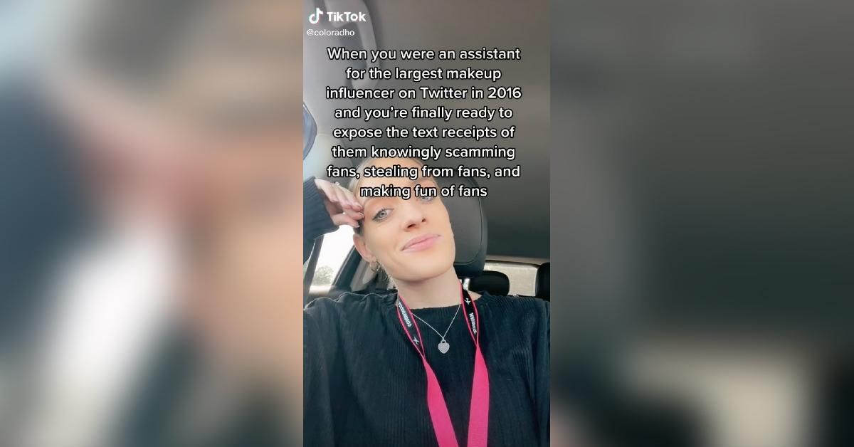 这个病毒式的 TikTok 曝光了“2016 年 Twitter 上最大的化妆影响者”——是谁？