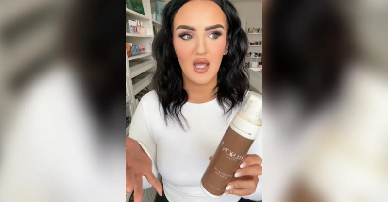   Η Mikayla Nogueira απευθύνεται στο δράμα με το Illusion Tan
