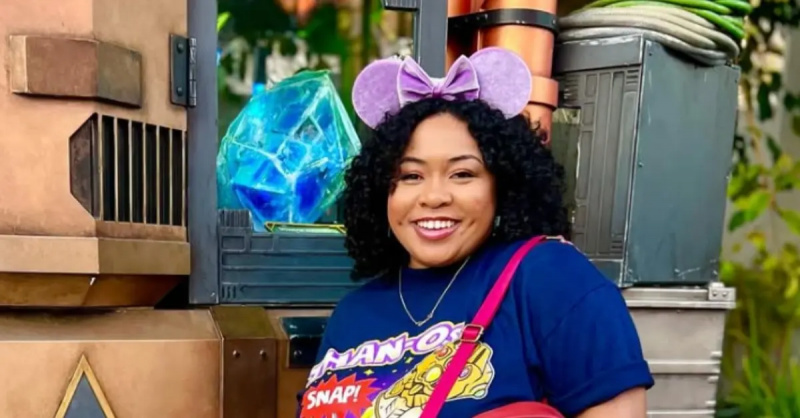 Dominique Brown ved en Disney-begivenhed