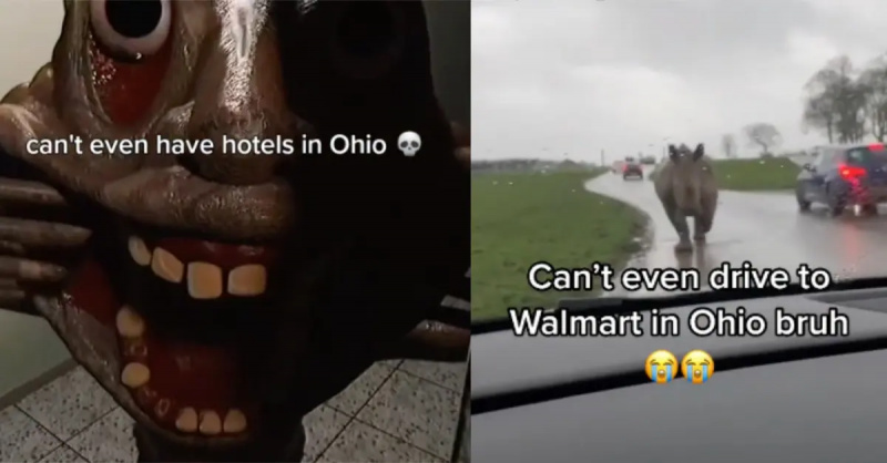 'Solo en Ohio' TikToks te harían creer que el estado de Buckeye es un infierno