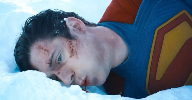 David Corenswet dans'Superman.'