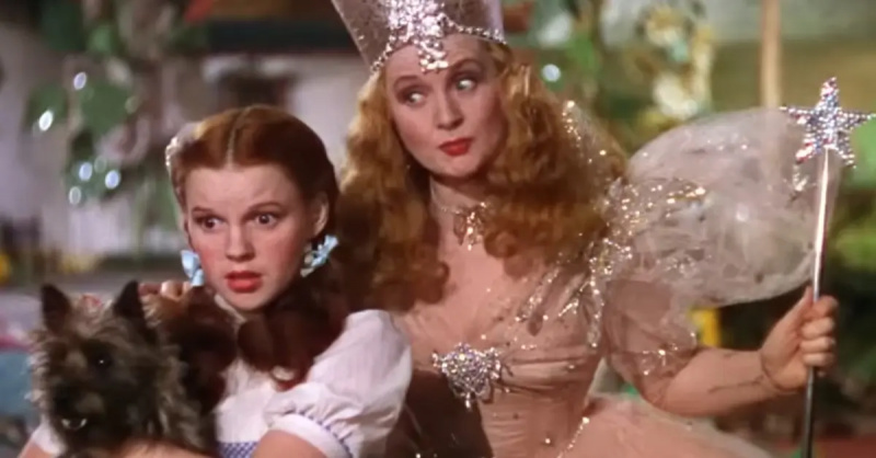Toto, Dorothy, Glinda, Čaroděj ze země Oz