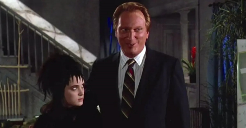 Jeffrey Jones și Winona Ryder în'Beetlejuice'