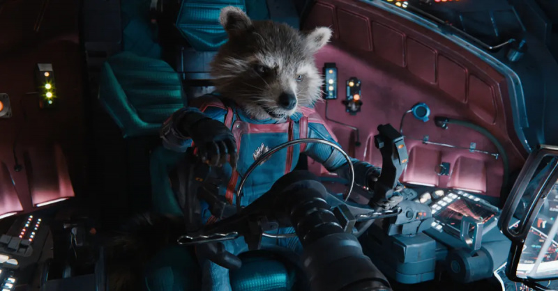 Raketa koja leti brodom'Guardians of the Galaxy Vol. 3.'