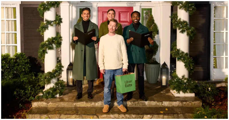 Macaulay Culkin sa isang'Home Alone'-inspired ad for Uber Eats