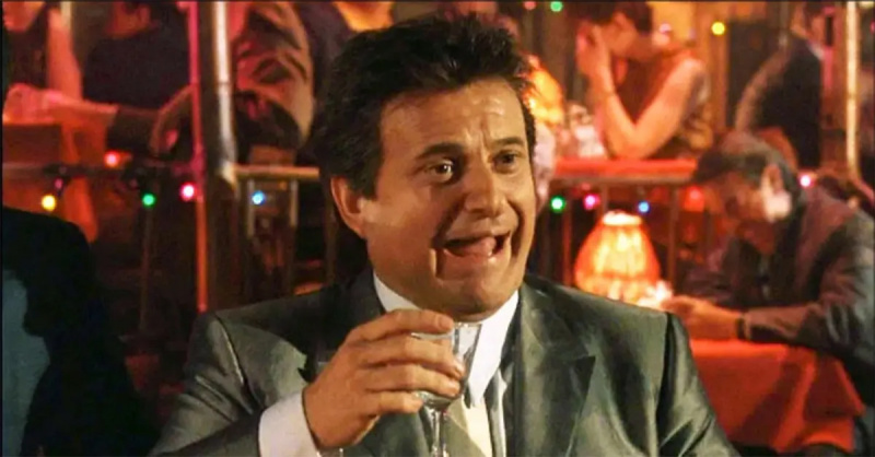 Tommy DeVitos smällande i 'Goodfellas' är vedergällning för att ha dödat en 'Made Man'