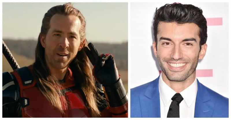 צד נחמד'Deadpool' Ryan Reynolds, Justin Baldoni