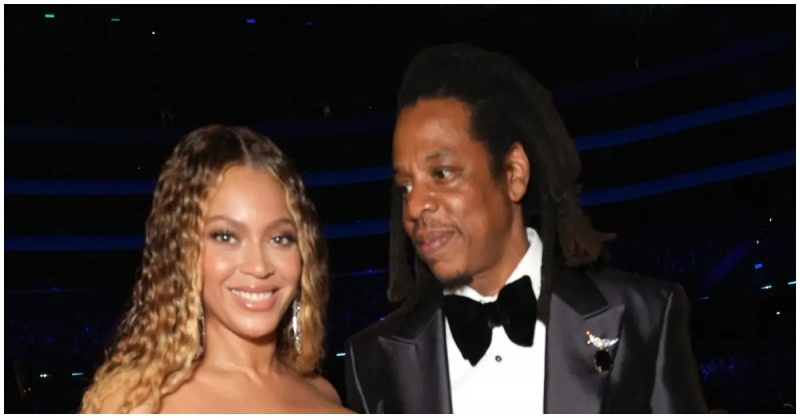 (l-r): Beyonce och Jay-Z