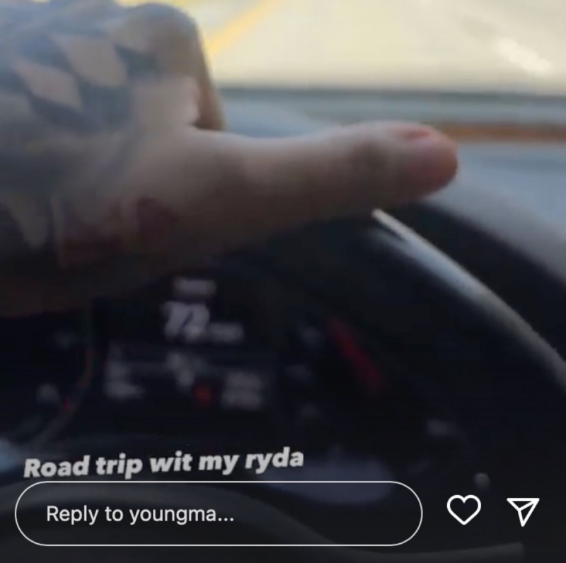 Скриншот за рулем Young M.A.