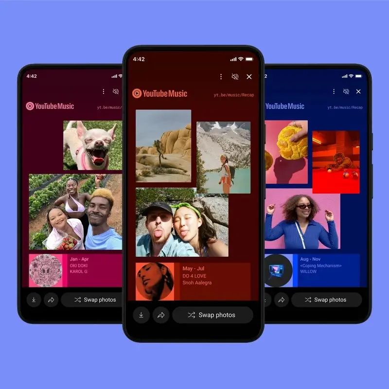 youtube music 2023 recapitulare google photos