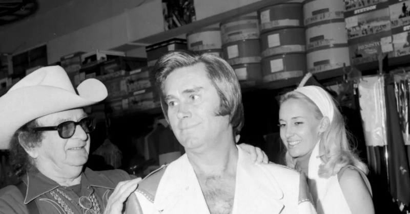 Nudie Cohen, George Jones et Tammy Wynette