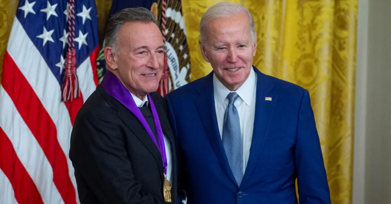 Bruce Springsteen und POTUS Joe Biden