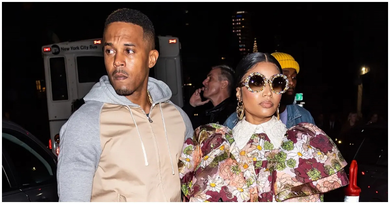 (l-r): Kenneth Petty und Nicki Minaj
