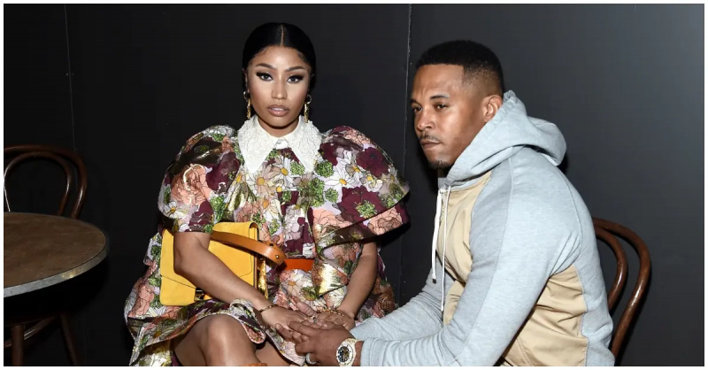 (kiri-kanan): Nicki Minaj dan Kenneth Petty
