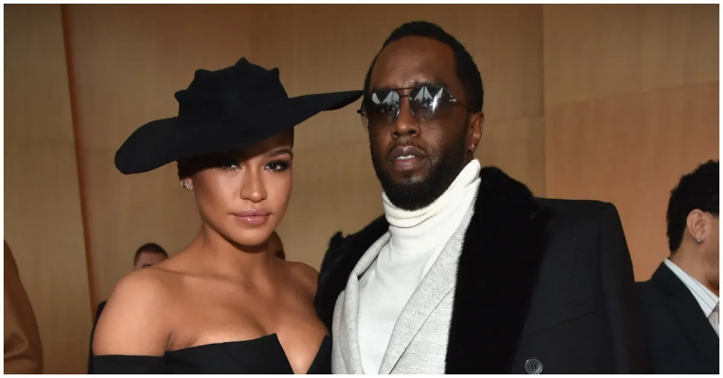 (từ trái sang phải): Cassie và Diddy