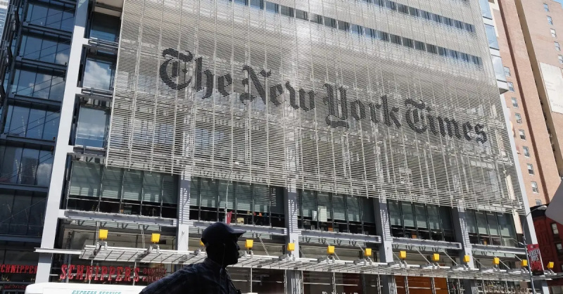nyc'de new york times binası
