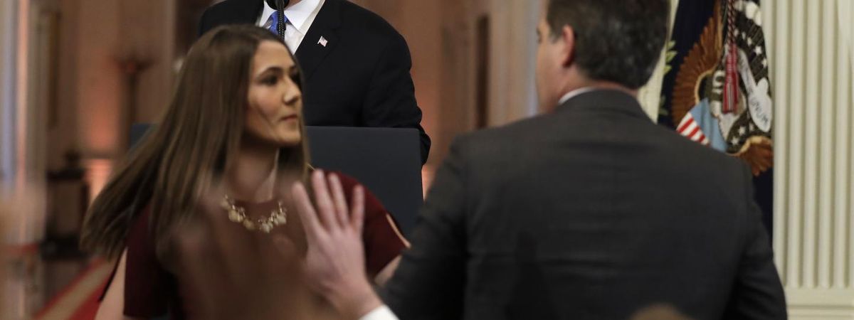 Działania Jima Acosty z CNN wobec Trumpa nie są najlepsze w dziennikarstwie