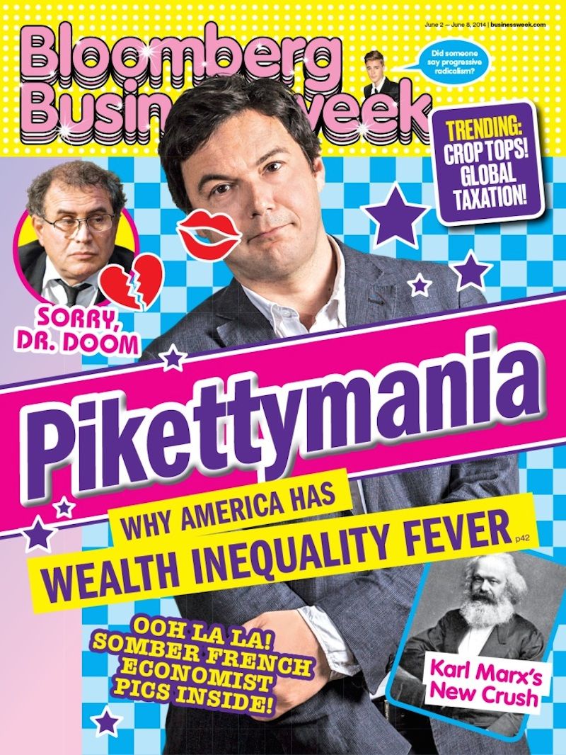 Businessweek memberikan Piketty perawatan Tiger Beat