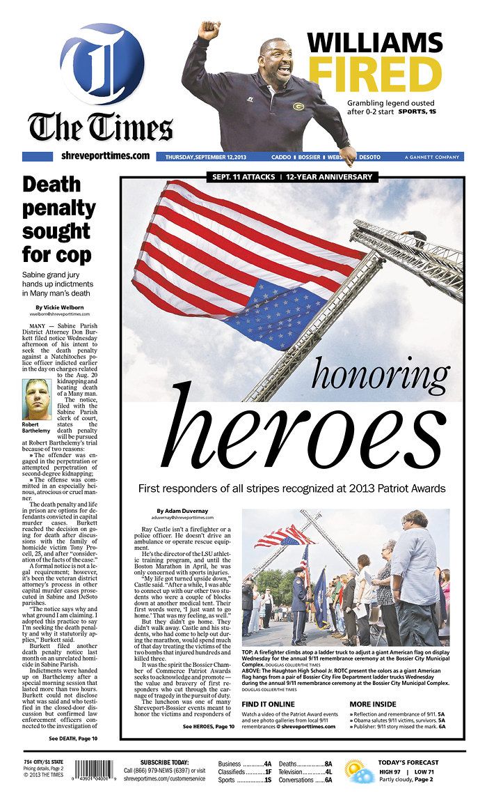 Die Shreveport Times entschuldigt sich für die Titelgeschichte über lokale Muslime am 11. September