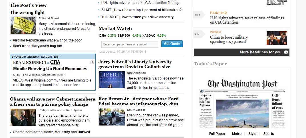 „Washington Post“ pristato remiamą turinį