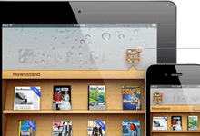 تقدم Apple تطبيق Newsstand اليوم في حدث iPhone ، والمتوفر في 12 أكتوبر مع iOS 5