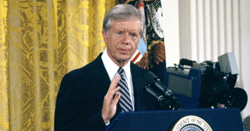 Jimmy Carter var en av bare fire amerikanske presidenter som vant Nobels fredspris