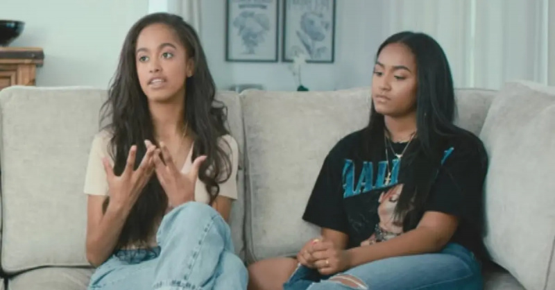Malia y Sasha Obama
