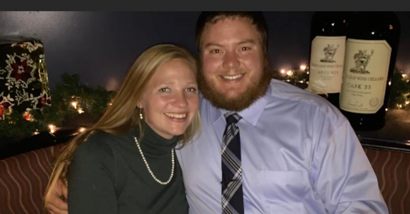 Aspyn Brown y su esposo