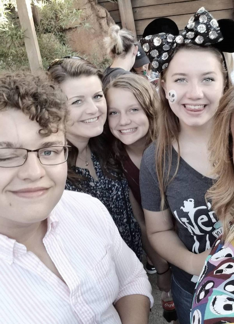 Dayton, Robyn, Breanna y Aurora Brown