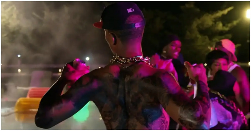Nick Arrington auf der Freaknik-Party